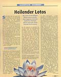 Heilender Lotos